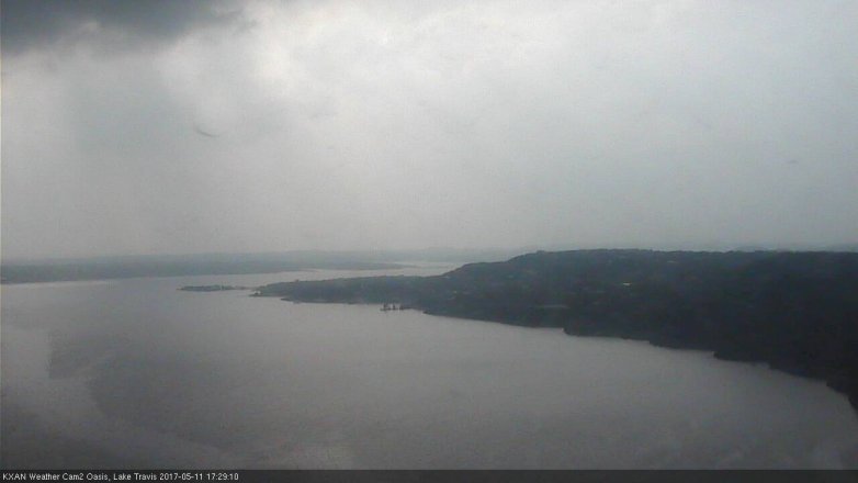 Lake Travis webcam, May 11, 2017 4:45 PM CT