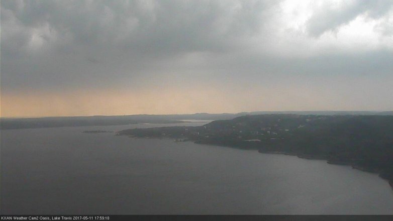 Lake Travis webcam, May 11, 2017 5:15 PM CT