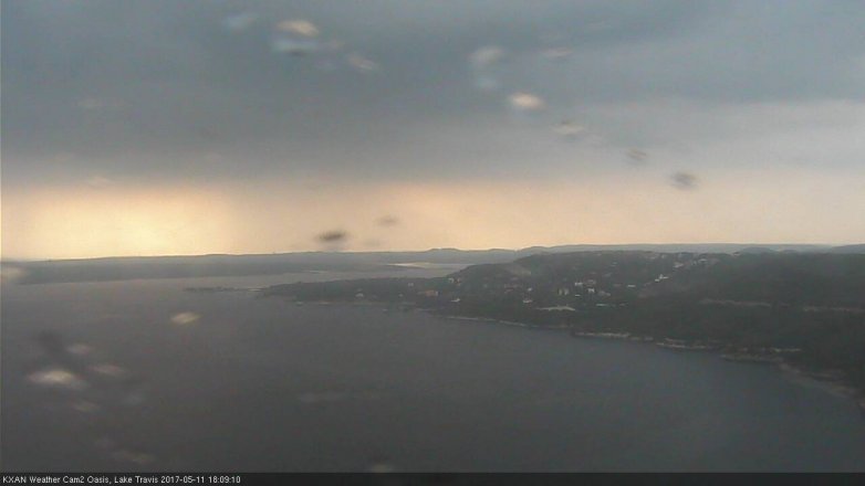 Lake Travis webcam, May 11, 2017 5:25 PM CT