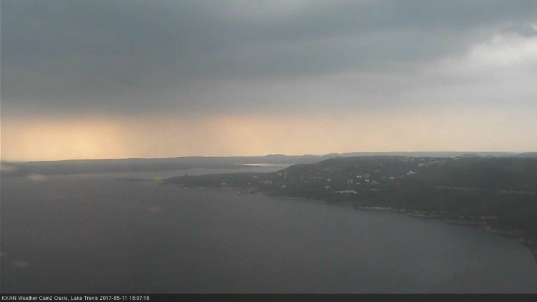 Lake Travis webcam, May 11, 2017 5:30 PM CT