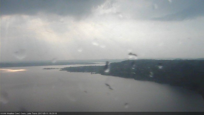 Lake Travis webcam, May 11, 2017 6:00 PM CT