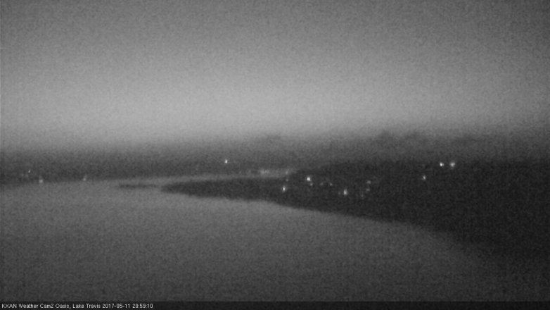 Lake Travis webcam, May 11, 2017 8:10 PM CT