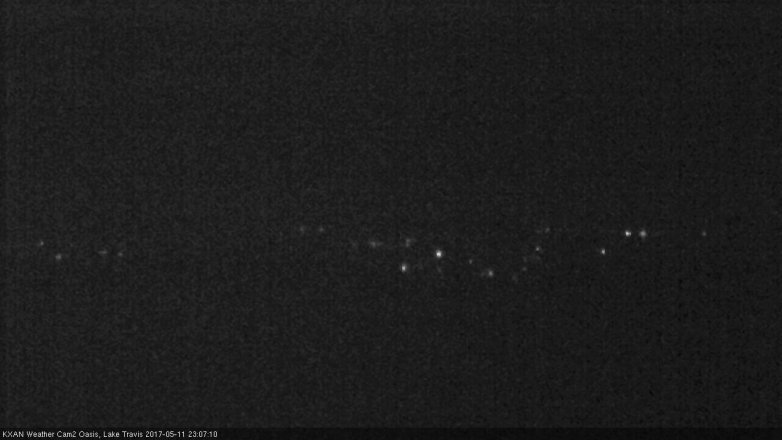 Lake Travis webcam, May 11, 2017 10:20 PM CT
