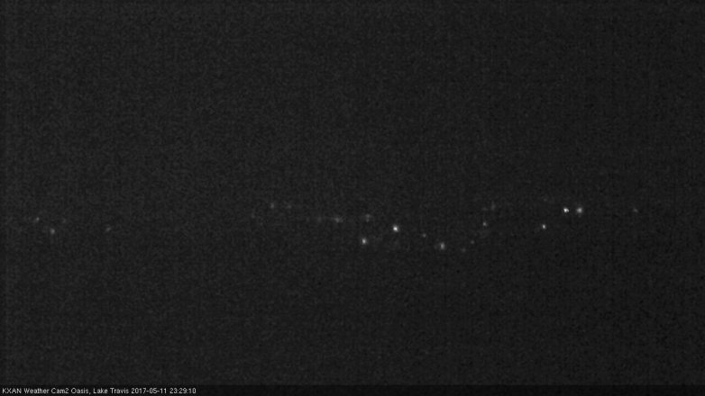 Lake Travis webcam, May 11, 2017 10:55 PM CT