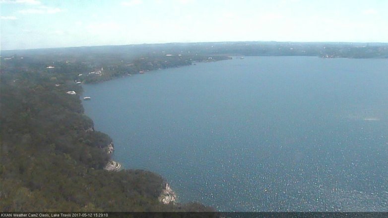 Lake Travis webcam, May 12, 2017 2:35 PM CT