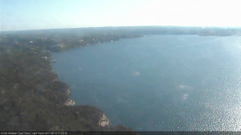 Lake Travis webcam, May 12, 2017 4:40 PM CT