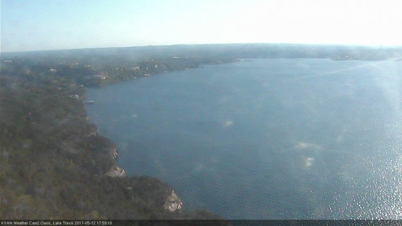 Lake Travis webcam, May 12, 2017 5:10 PM CT