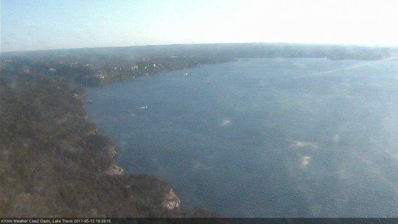 Lake Travis webcam, May 12, 2017 6:05 PM CT