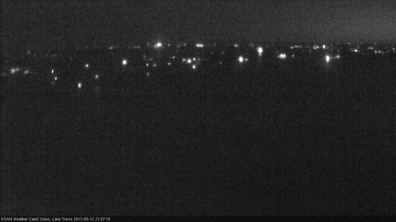 Lake Travis webcam, May 12, 2017 8:40 PM CT