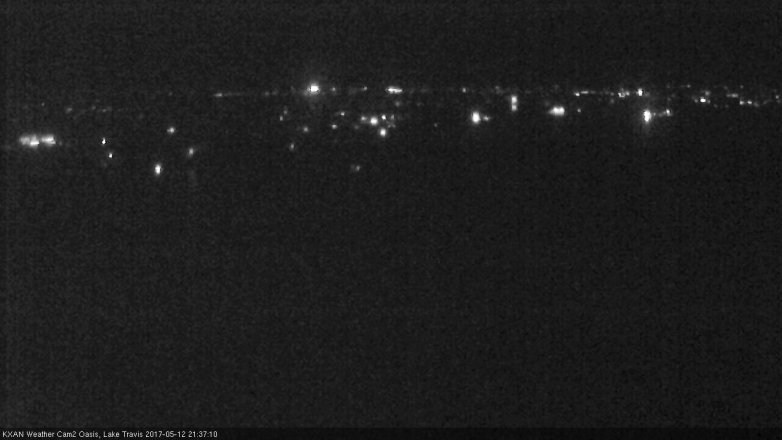 Lake Travis webcam, May 12, 2017 8:55 PM CT
