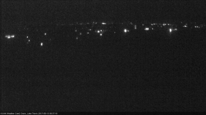 Lake Travis webcam, May 12, 2017 12:00 AM CT