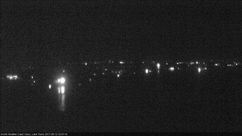Lake Travis webcam, May 13, 2017 10:25 PM CT