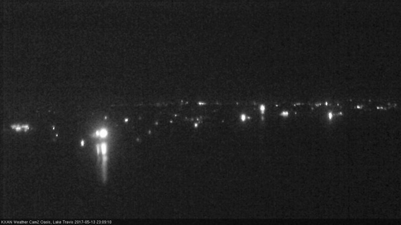 Lake Travis webcam, May 13, 2017 10:35 PM CT