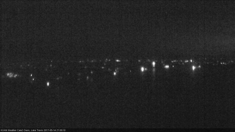 Lake Travis webcam, May 14, 2017 8:20 PM CT