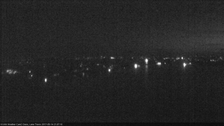 Lake Travis webcam, May 14, 2017 8:25 PM CT