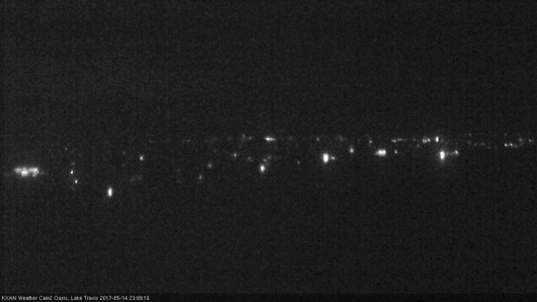 Lake Travis webcam, May 14, 2017 10:20 PM CT