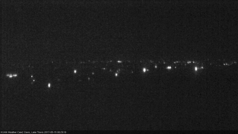 Lake Travis webcam, May 14, 2017 12:00 AM CT