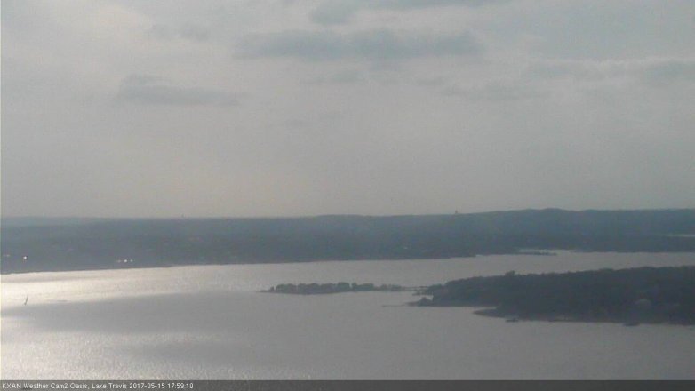 Lake Travis webcam, May 15, 2017 5:10 PM CT