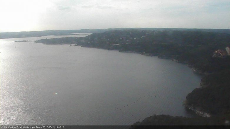 Lake Travis webcam, May 15, 2017 5:15 PM CT