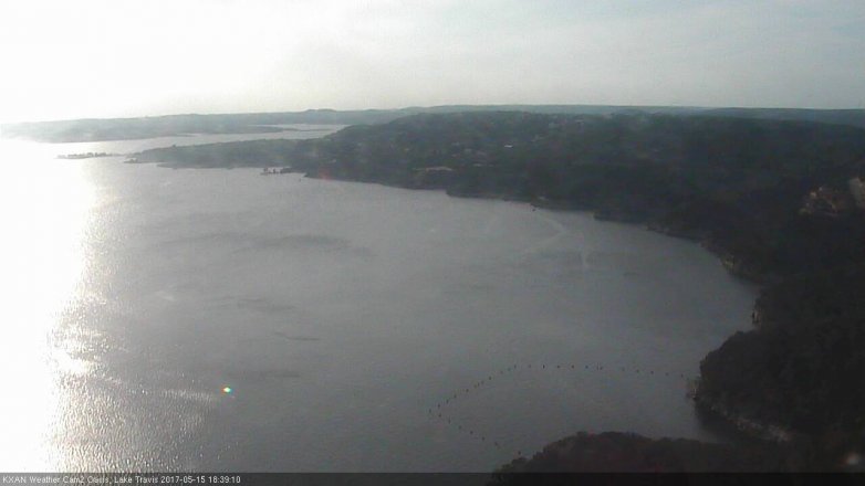 Lake Travis webcam, May 15, 2017 6:10 PM CT