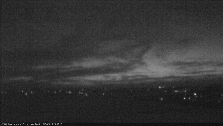 Lake Travis webcam, May 15, 2017 8:40 PM CT