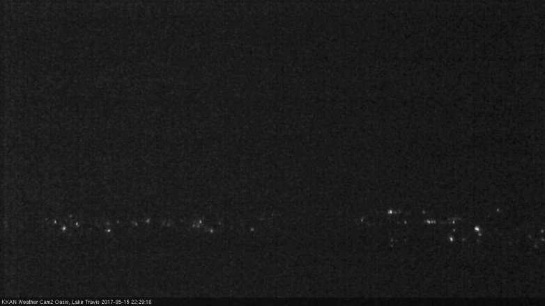 Lake Travis webcam, May 15, 2017 9:40 PM CT