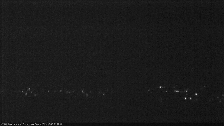 Lake Travis webcam, May 15, 2017 10:40 PM CT