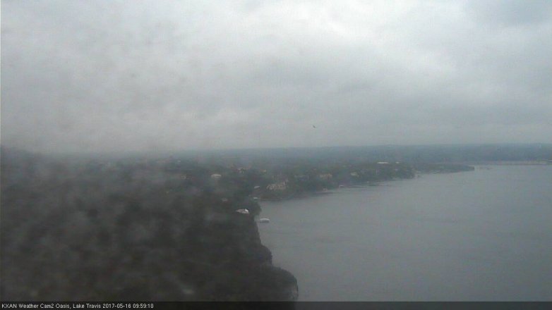 Lake Travis webcam, May 16, 2017 9:05 AM CT
