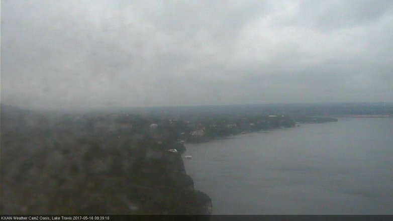 Lake Travis webcam, May 16, 2017 9:10 AM CT