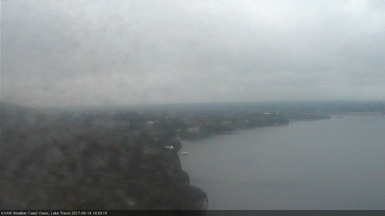 Lake Travis webcam, May 16, 2017 9:35 AM CT
