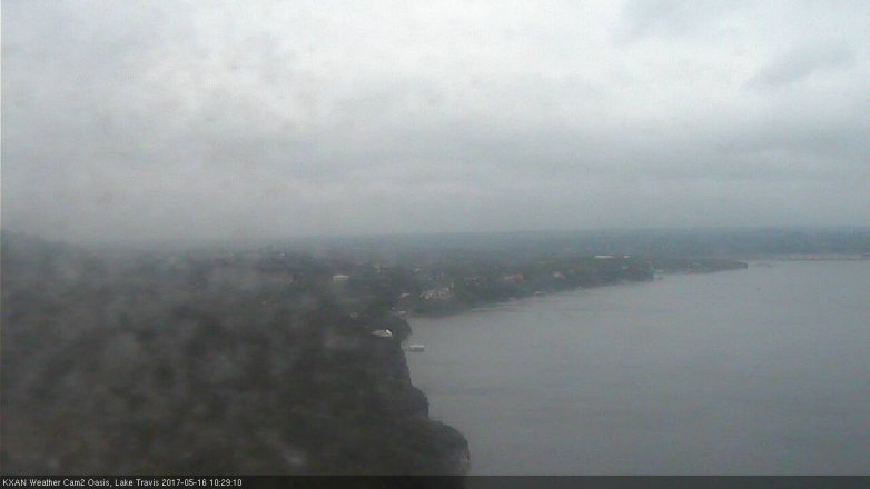 Lake Travis webcam, May 16, 2017 9:45 AM CT