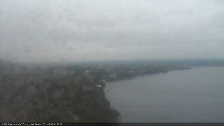 Lake Travis webcam, May 16, 2017 11:00 AM CT