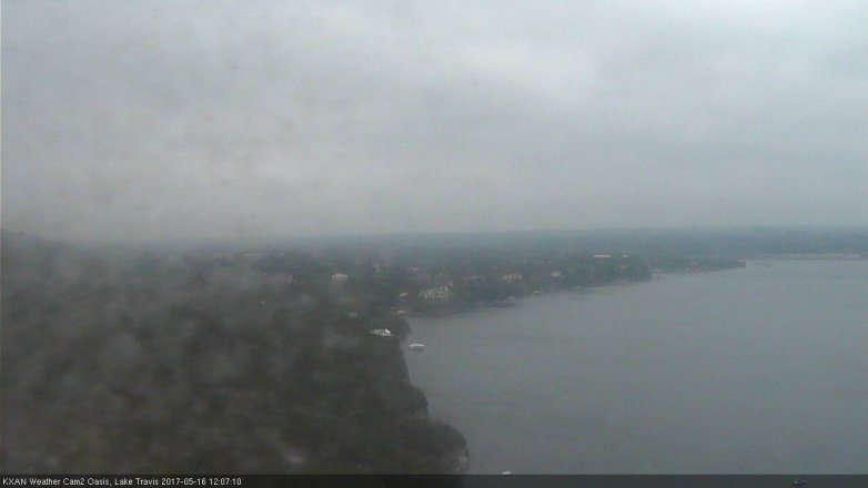 Lake Travis webcam, May 16, 2017 11:30 AM CT