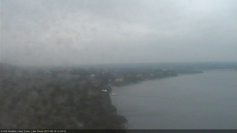 Lake Travis webcam, May 16, 2017 12:00 PM CT