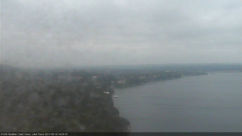 Lake Travis webcam, May 16, 2017 1:30 PM CT