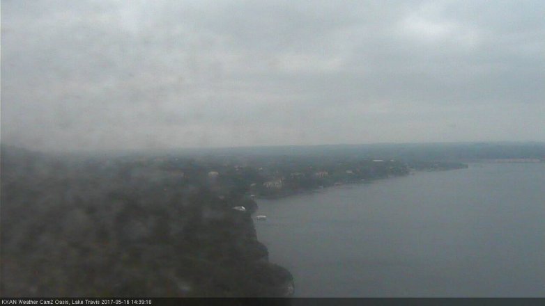 Lake Travis webcam, May 16, 2017 1:45 PM CT