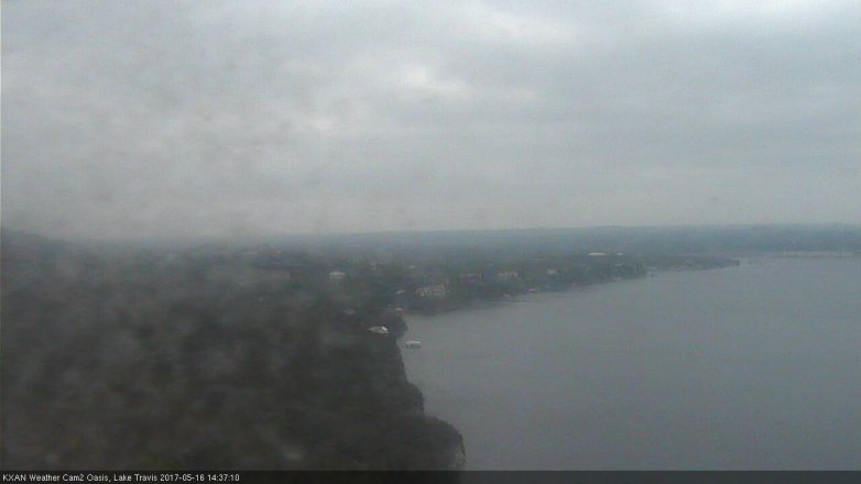 Lake Travis webcam, May 16, 2017 1:55 PM CT