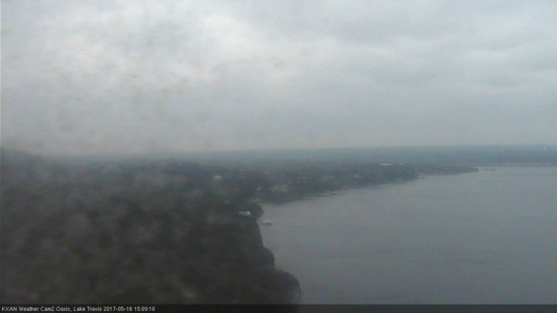 Lake Travis webcam, May 16, 2017 2:30 PM CT
