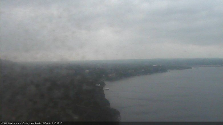 Lake Travis webcam, May 16, 2017 3:05 PM CT