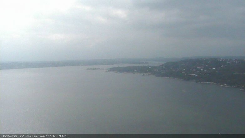 Lake Travis webcam, May 16, 2017 3:10 PM CT
