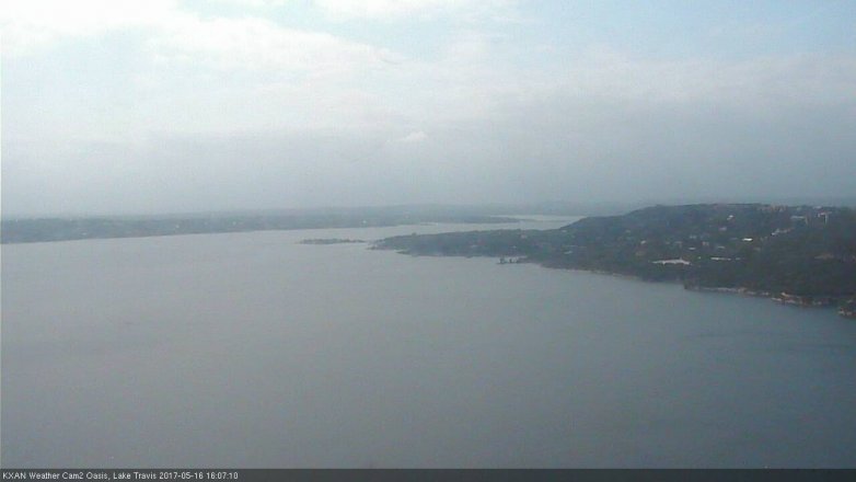 Lake Travis webcam, May 16, 2017 3:15 PM CT