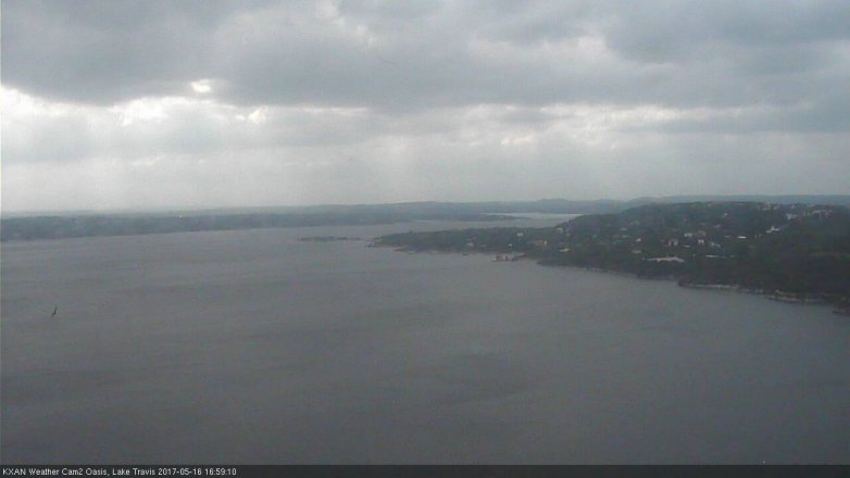 Lake Travis webcam, May 16, 2017 4:05 PM CT