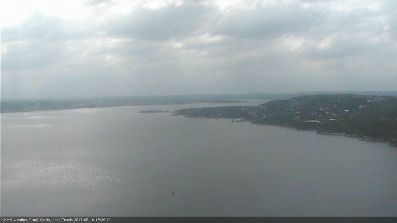Lake Travis webcam, May 16, 2017 4:10 PM CT