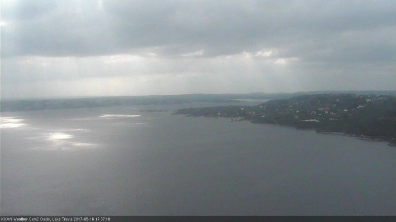 Lake Travis webcam, May 16, 2017 4:15 PM CT