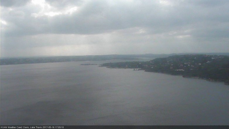 Lake Travis webcam, May 16, 2017 4:20 PM CT