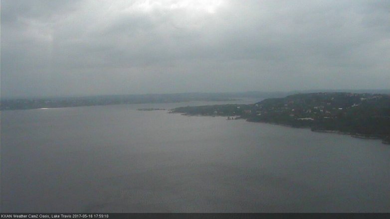 Lake Travis webcam, May 16, 2017 5:10 PM CT
