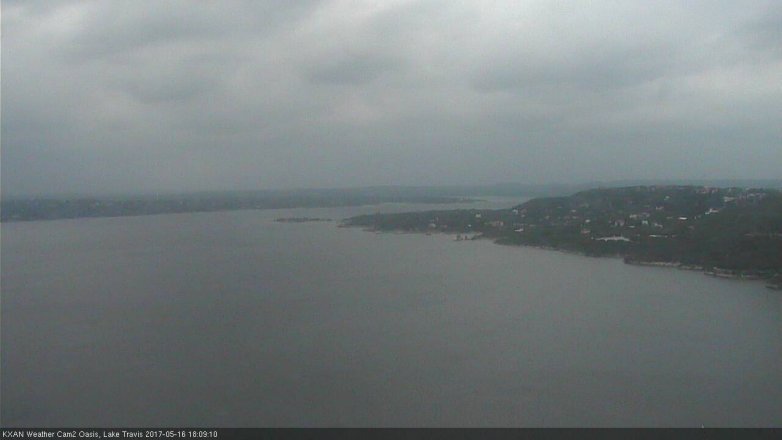 Lake Travis webcam, May 16, 2017 5:25 PM CT