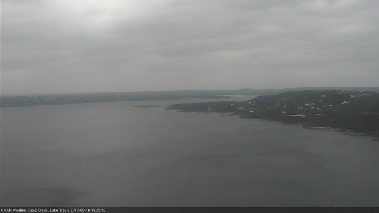 Lake Travis webcam, May 16, 2017 6:40 PM CT