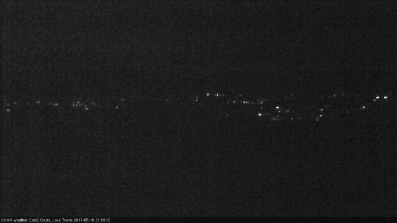 Lake Travis webcam, May 16, 2017 8:25 PM CT