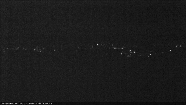 Lake Travis webcam, May 16, 2017 9:35 PM CT